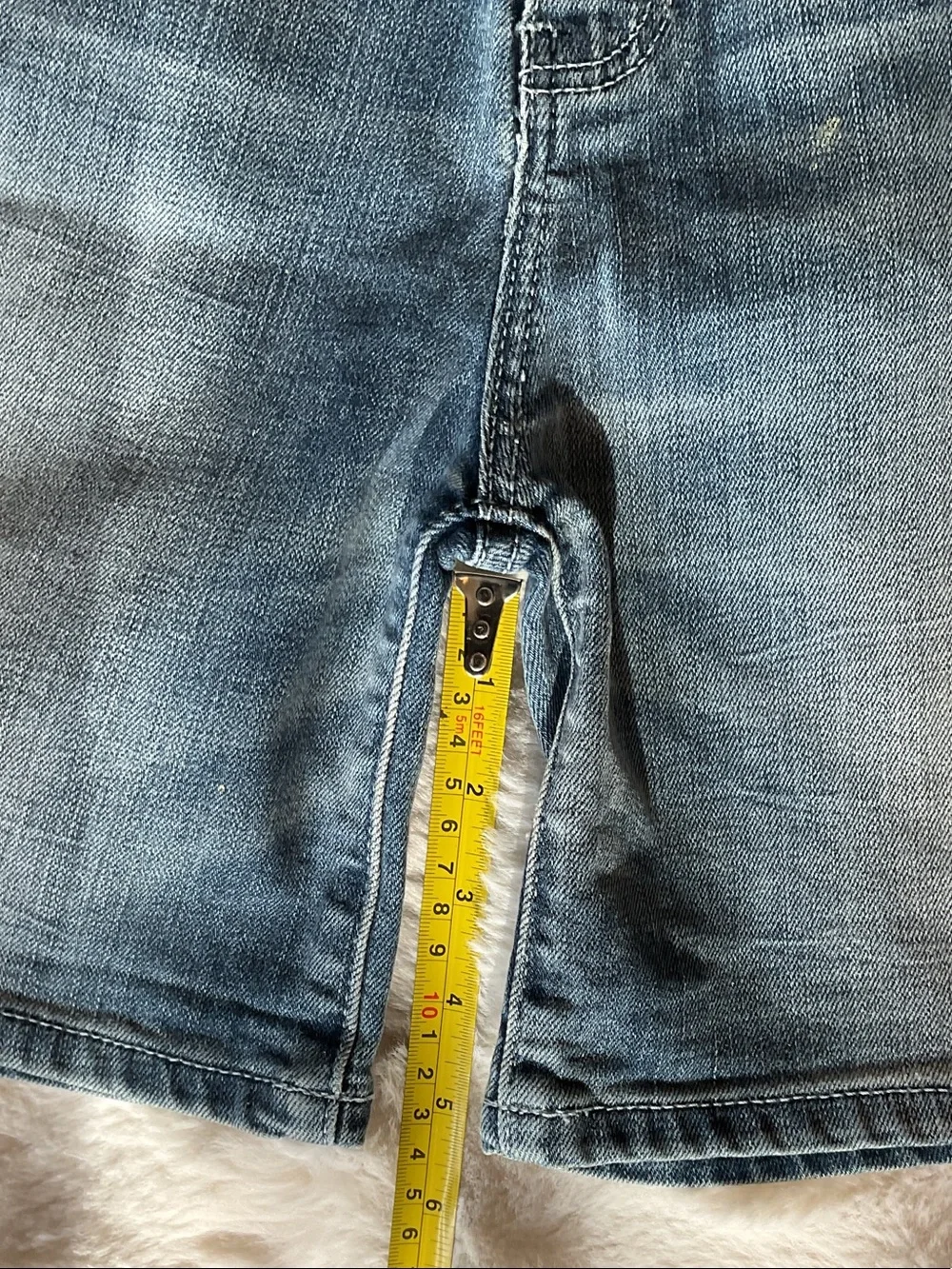 Anthropologie Holding Horses Light Wash Denim Shorts - Picture 9 of 9